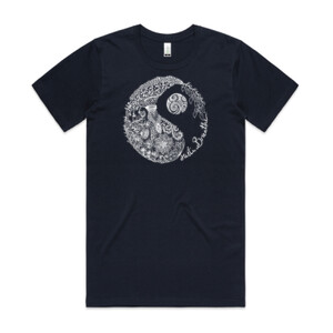 JUST BREATHE MEN'S TEE DARK